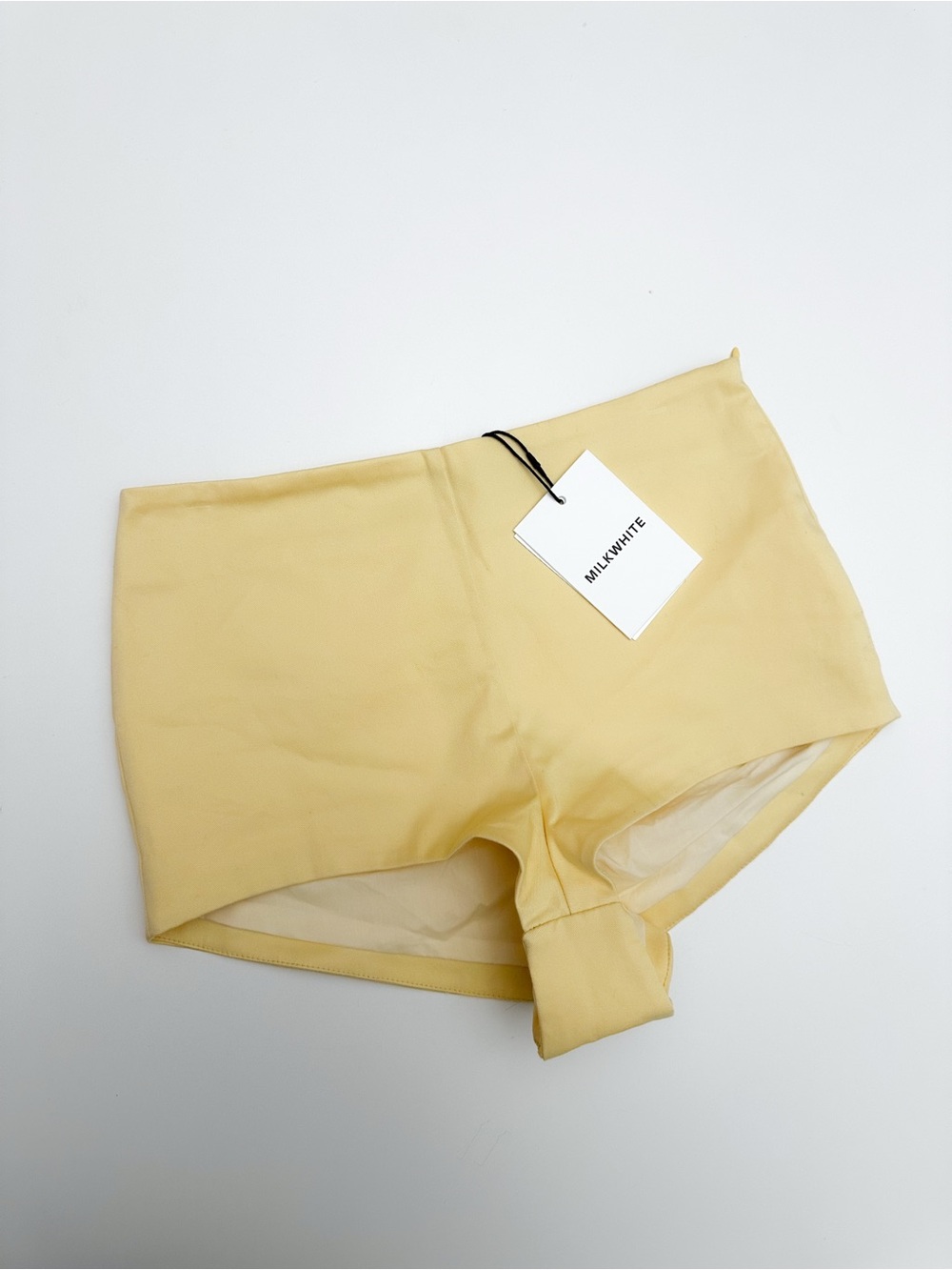 Milk White . Revolve brand .new with tags micro shorts size medium